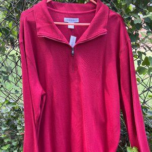 Red Cruise Wear & Co XXL  Pullover Shirt   New With Tags  😺WINTER BOGO SALE😺